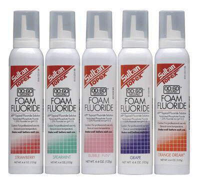 Topex APF Foam Fluoride Mint 4.4Oz/Ea, 31151