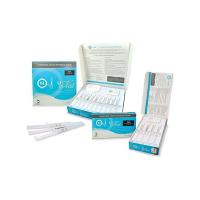 Deepak Niu Nait Take-Home Synergetic Tooth Whitening System, 16% CP, Syringe Standard Kit, Peppermint, 10/Pk