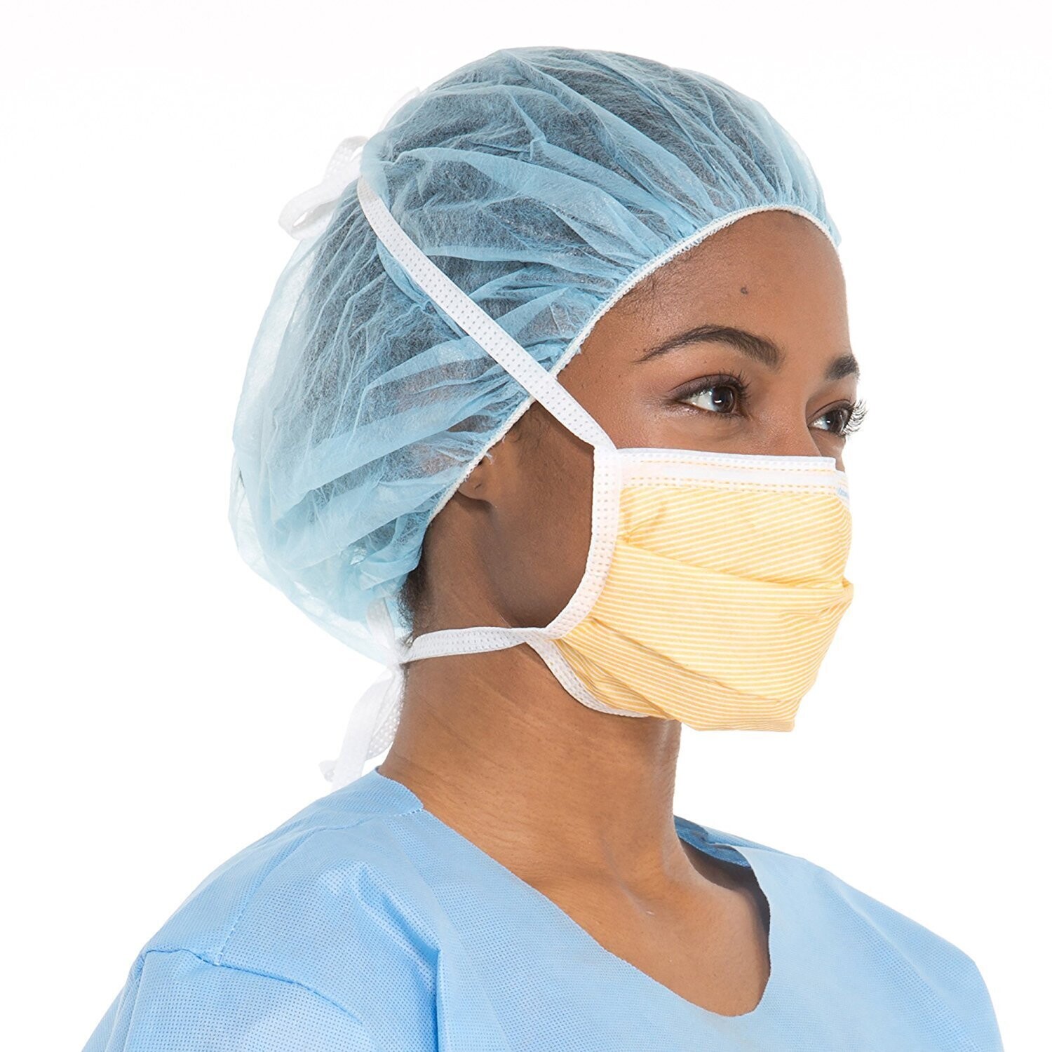 Fluidshield Procedure Mask, ASTM Level 3, Orange, 50/Box