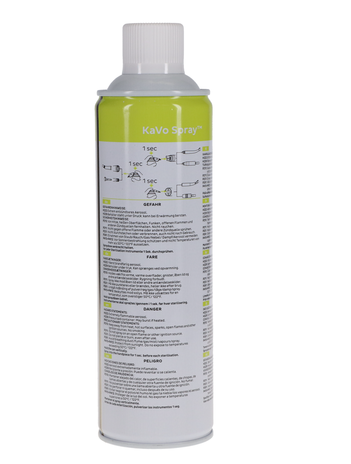KaVo Universal Care Oil Spray, without Nozzle, 500 ml, 1/Pk