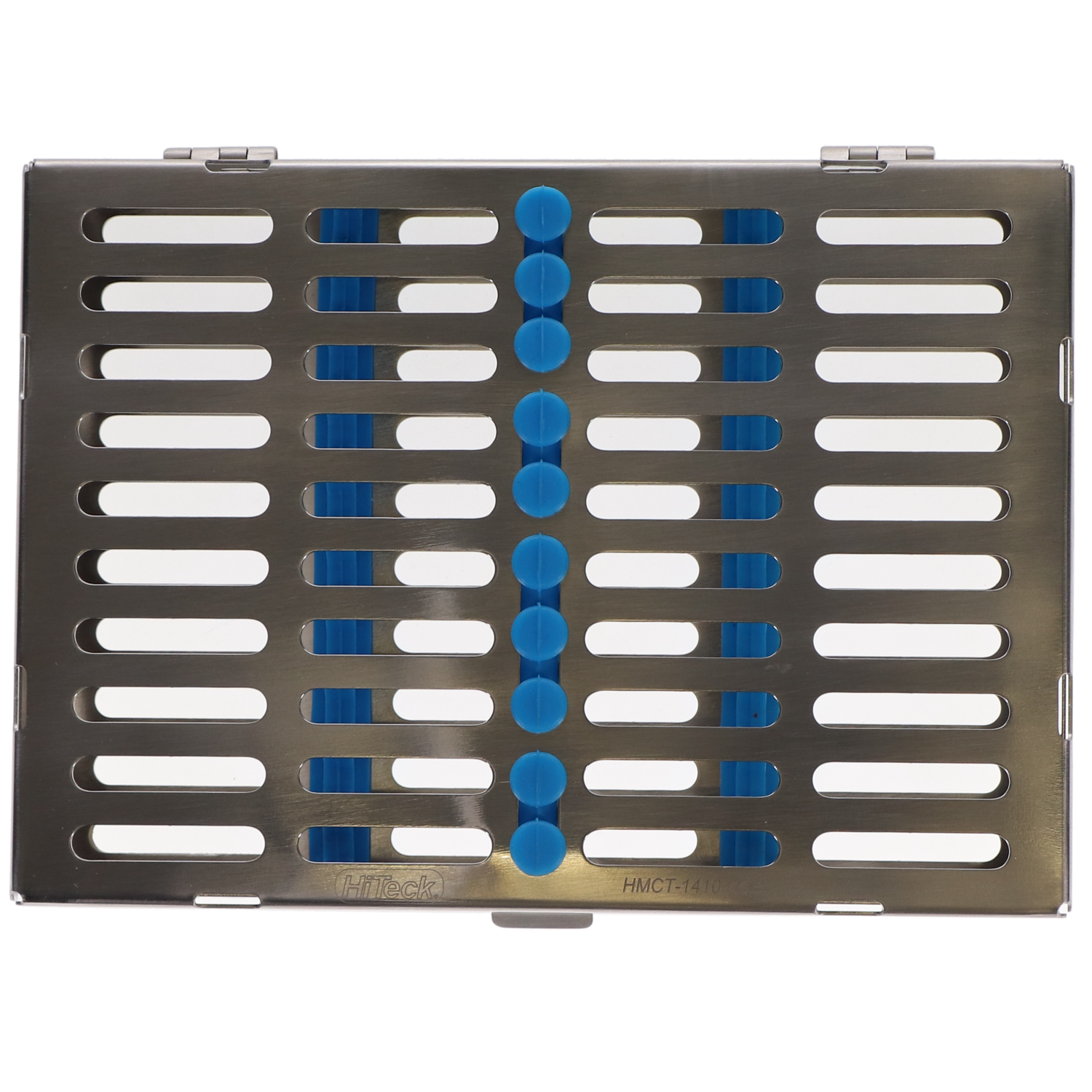 Sterilization Cassette for 10 Instruments, Non-Detatchable, without Lock, 180" x 130" x 22", 1/Pk, HMCT-1410