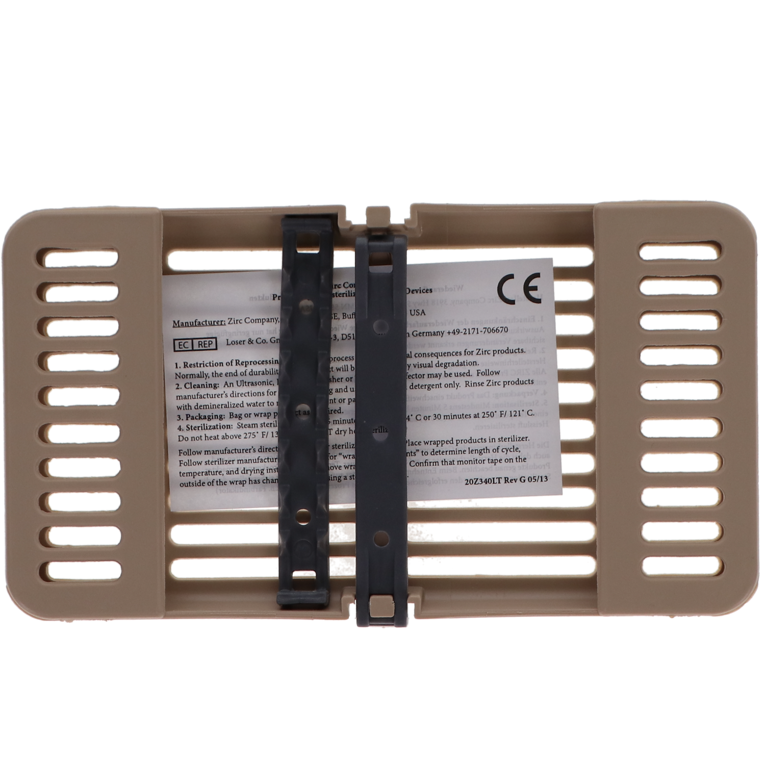 Compact Cassette, 8-Instrument, Beige, 1/Pk, 50Z915G