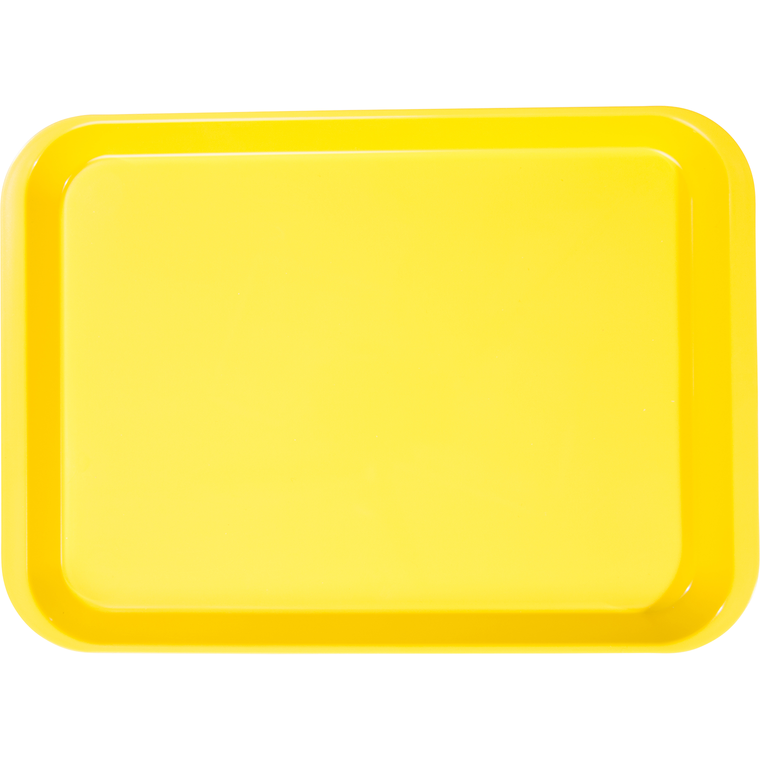 B-Lok Flat Trays, Vibrant Yellow, 1/Pk, 20Z401O