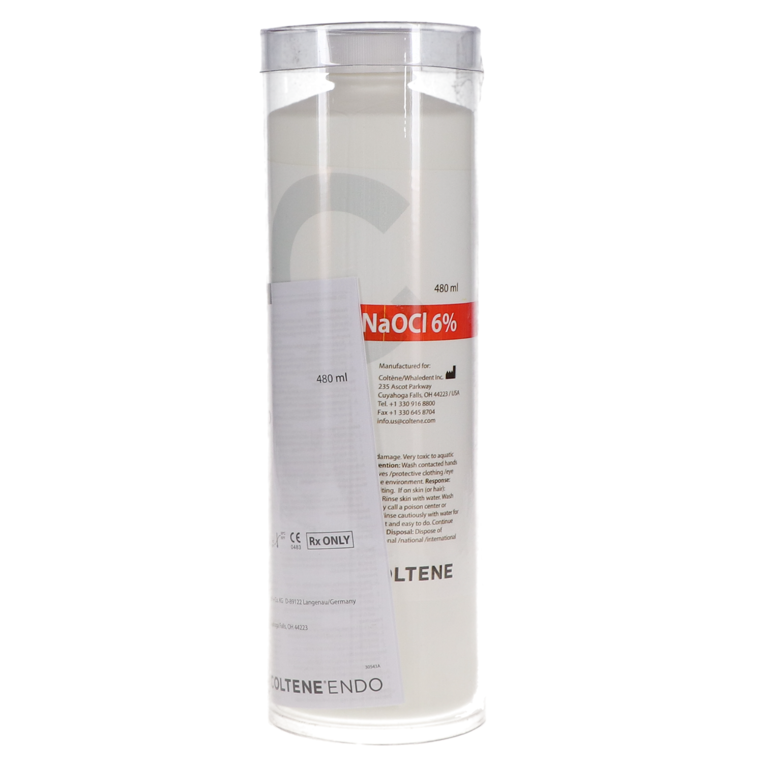 CanalPro NaOCl, 6%, 16 oz, 1/Pk, 60011161