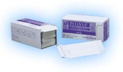 PeelVue+ Self-Sealing Pouches, 3.5" x 5.25", Red, 200/Pk, 31610