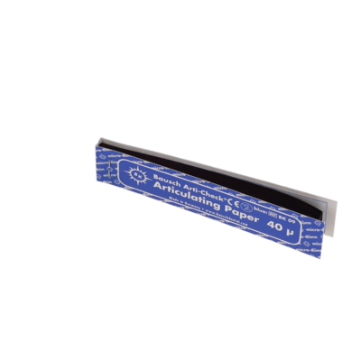 Arti-Check Articulating Paper Strips, Straight Booklets, 104 x 20 mm, 40 microns, Blue, 200/Pk, BK09