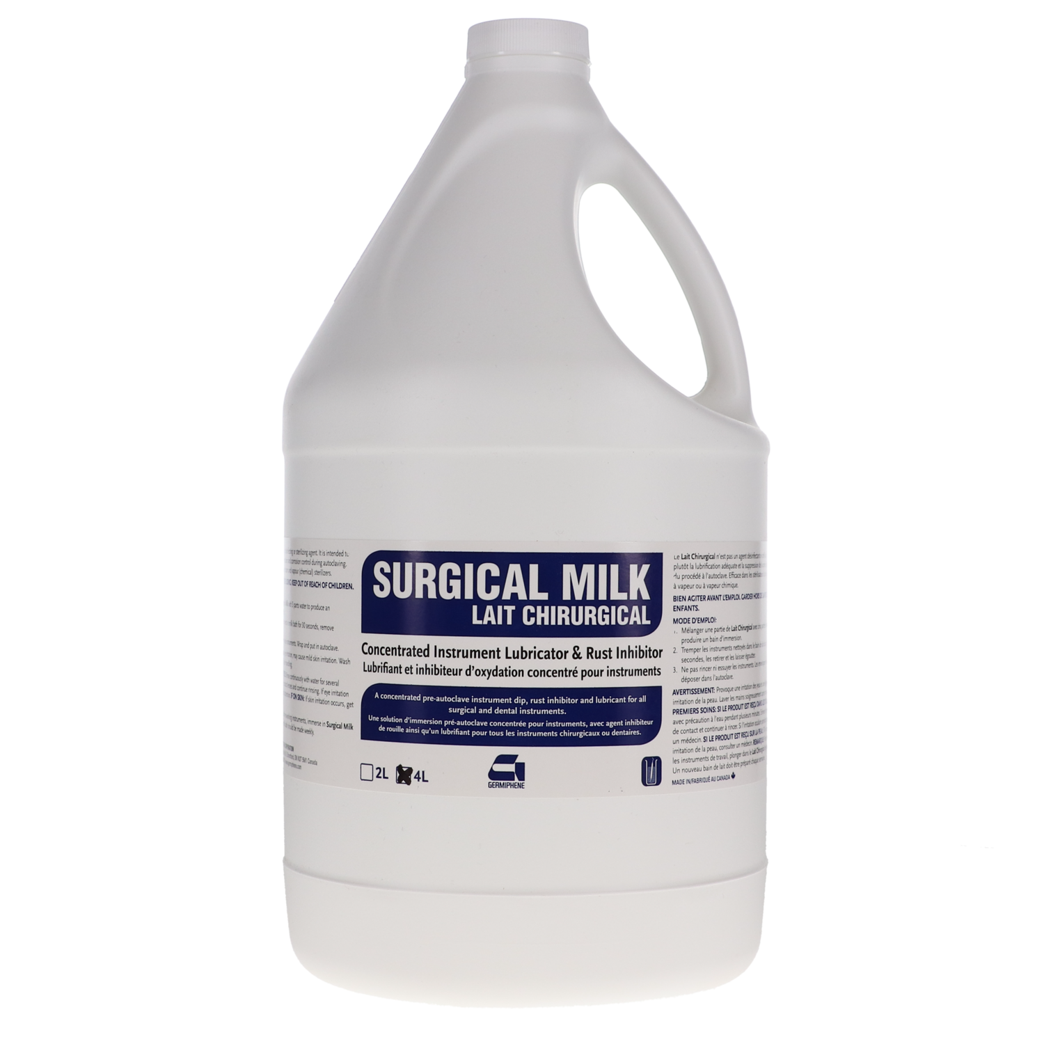 Surgical Milk Pre-Autoclave Instrument Dip, 4 L, 1/Pk, SM-L