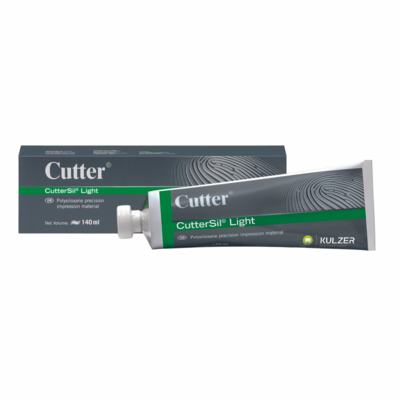 CutterSil Silicone Precision Impression Material, Light Body, 140 ml Tube, 1/Pk