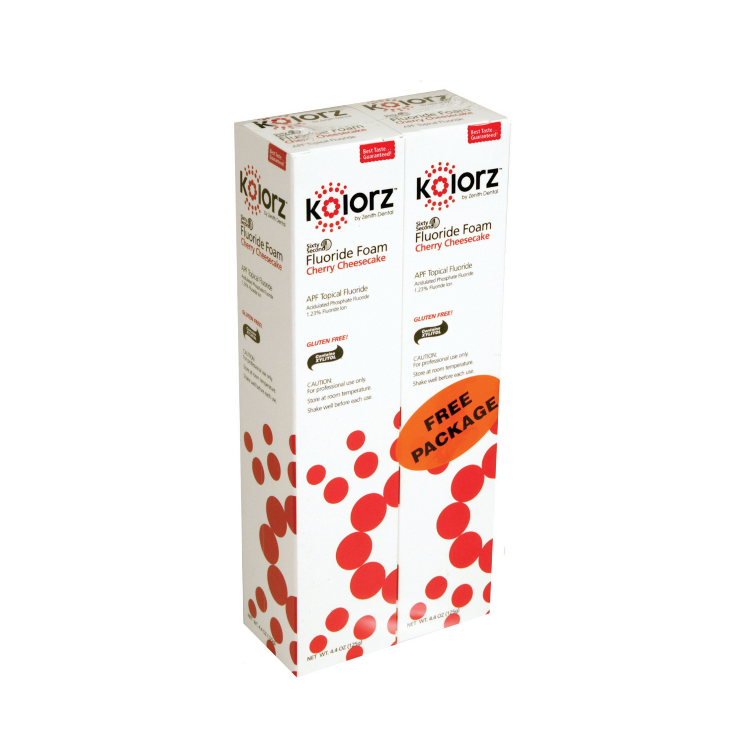 Kolorz Fluoride Foam, Cherry Cheesecake, 4.4 oz