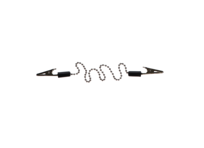 Daisy Chain Bib Clips, Black, 3/Pk, DI700, BCBK