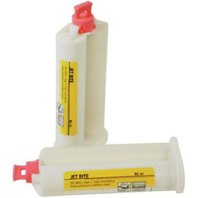 Coltene - Jet Bite 50 Ml Jet Bite Bulk Pack (20 Cart. X 50 Ml, No Tips) Yellow, C6410
