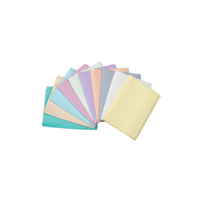 Advantage Bibs 2-Ply 13x18 500/Case Aqua, WEXAAQ
