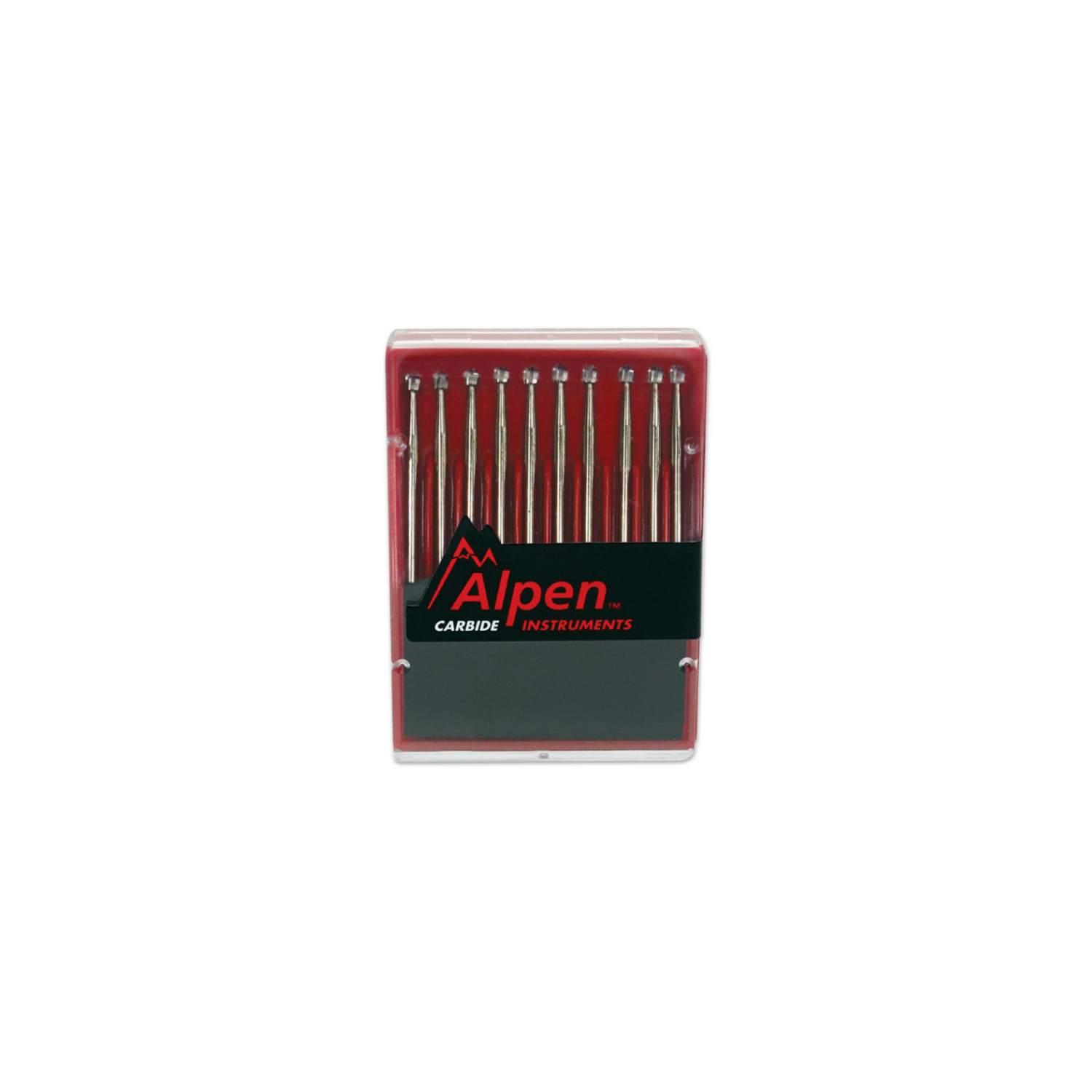 Alpen Operative Carbide Burs, FGSl, # 1/2, Round, 10/Pk, R5001/2