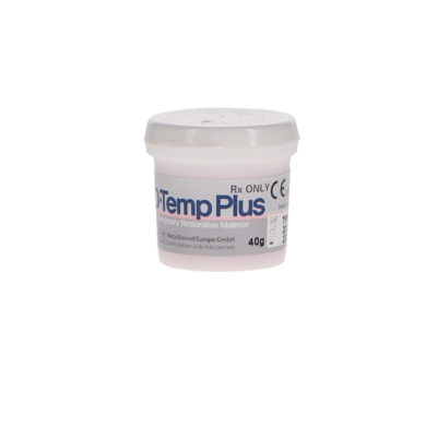 MD Temp Temporary Filling Material, Self-Cure, 40 g, Pink, 1/Pk, CE305
