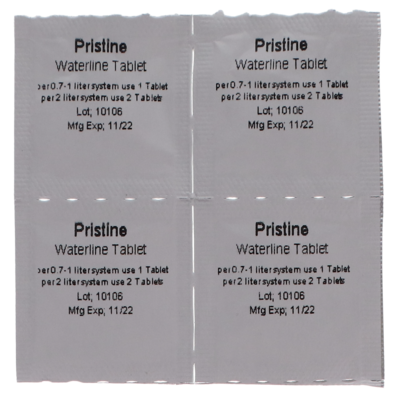 Pristine Waterline Cleaner Tablets, 60/Pk, PRST-WC