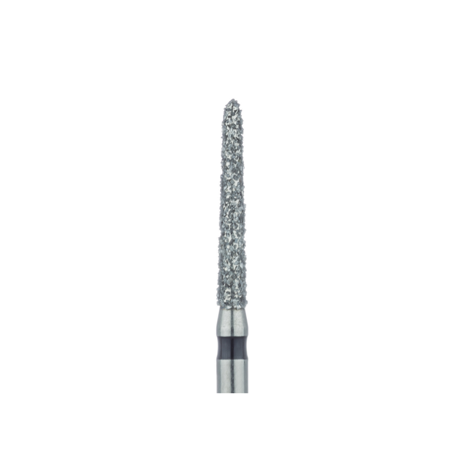 Meisinger Multi-Use Diamond Burs, FG, Long Modified Torpedo, # 879H, 1.6 mm, Super Coarse, Black, 5/Pk, 879H-016-FG