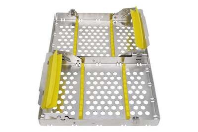 Sterilization Cassette for 20 Instruments, Double Decker - 200x132x40, Detachable, HMSCT-1920