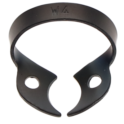 Dam Clamp, Rubber, Upper Molars, W4, 1/Pk, 1349