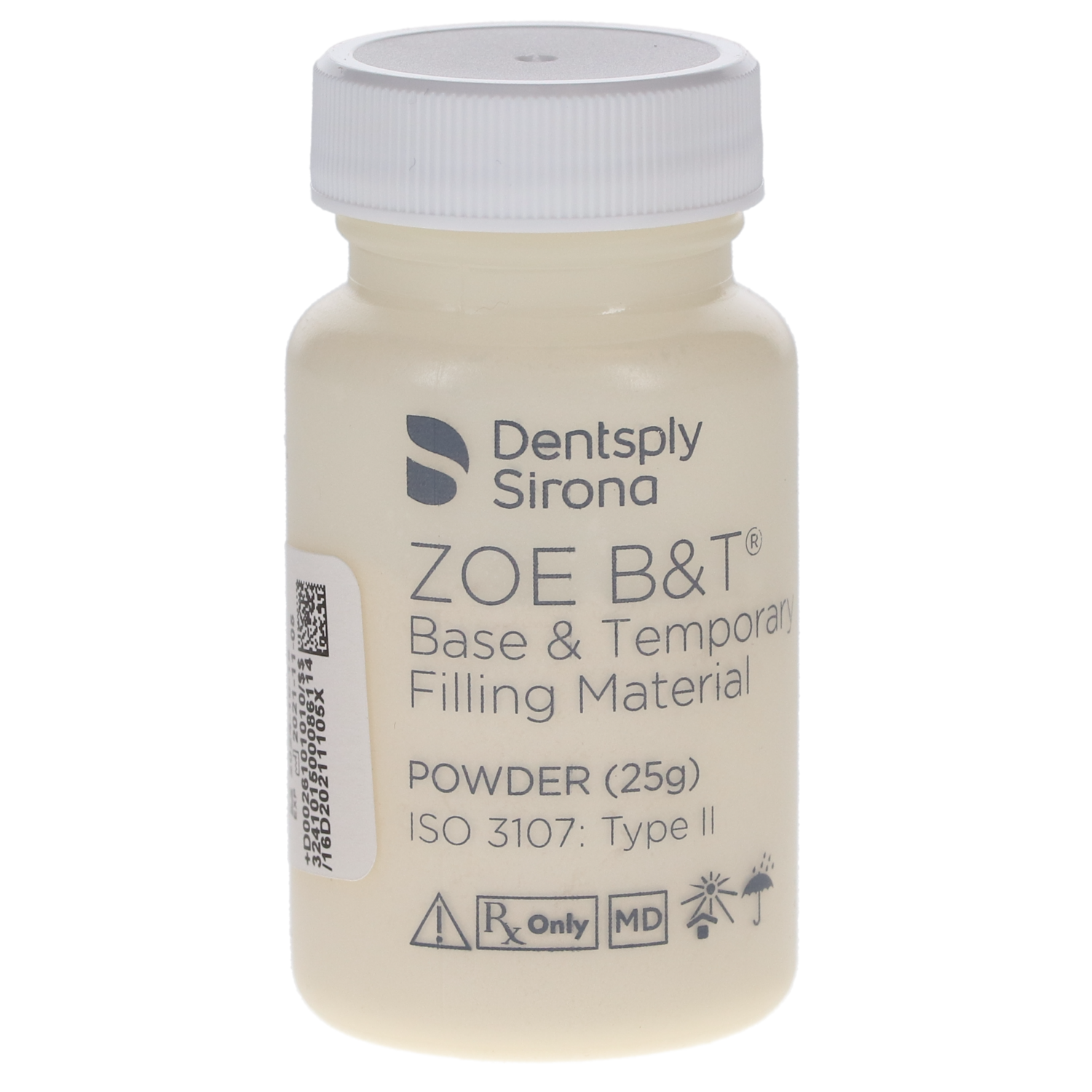ZOE B&T Base and Temporary Filling Material, Powder Refill, 25 g, 1/Pk