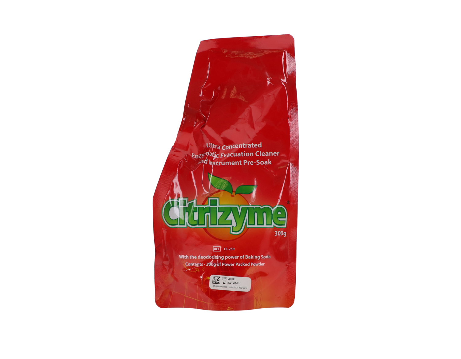 Citrizyme Enzyme Evacuation System Cleaner, Powder, 300 g, 1/Pk, 15-250