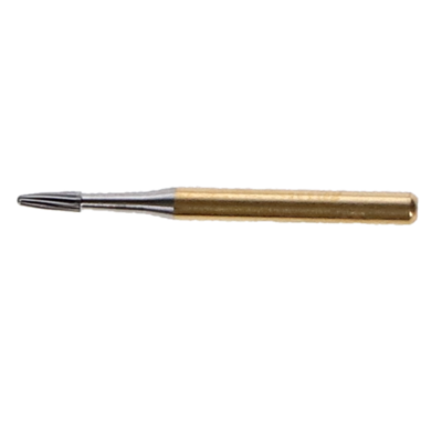 Trimming and Finishing Carbide Bur, FG, Bullet, # 7802, 10/Pk, TF7802
