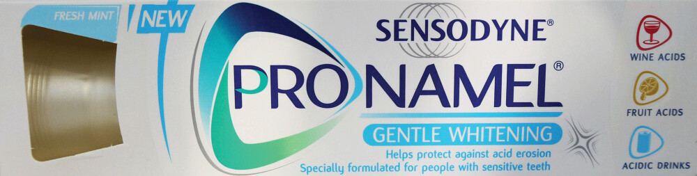Sensodyne Pronamel Gentle Whitening, 0.8 oz, 36/Pk