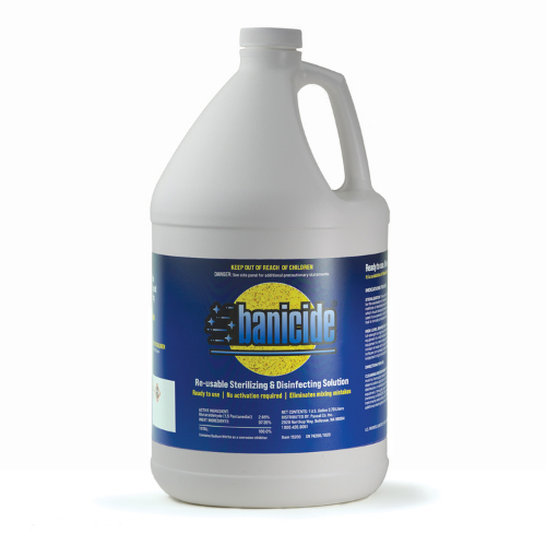 Banicide Plus 3.4% Glutaraldehyde, 1 Gal, 4/Pk