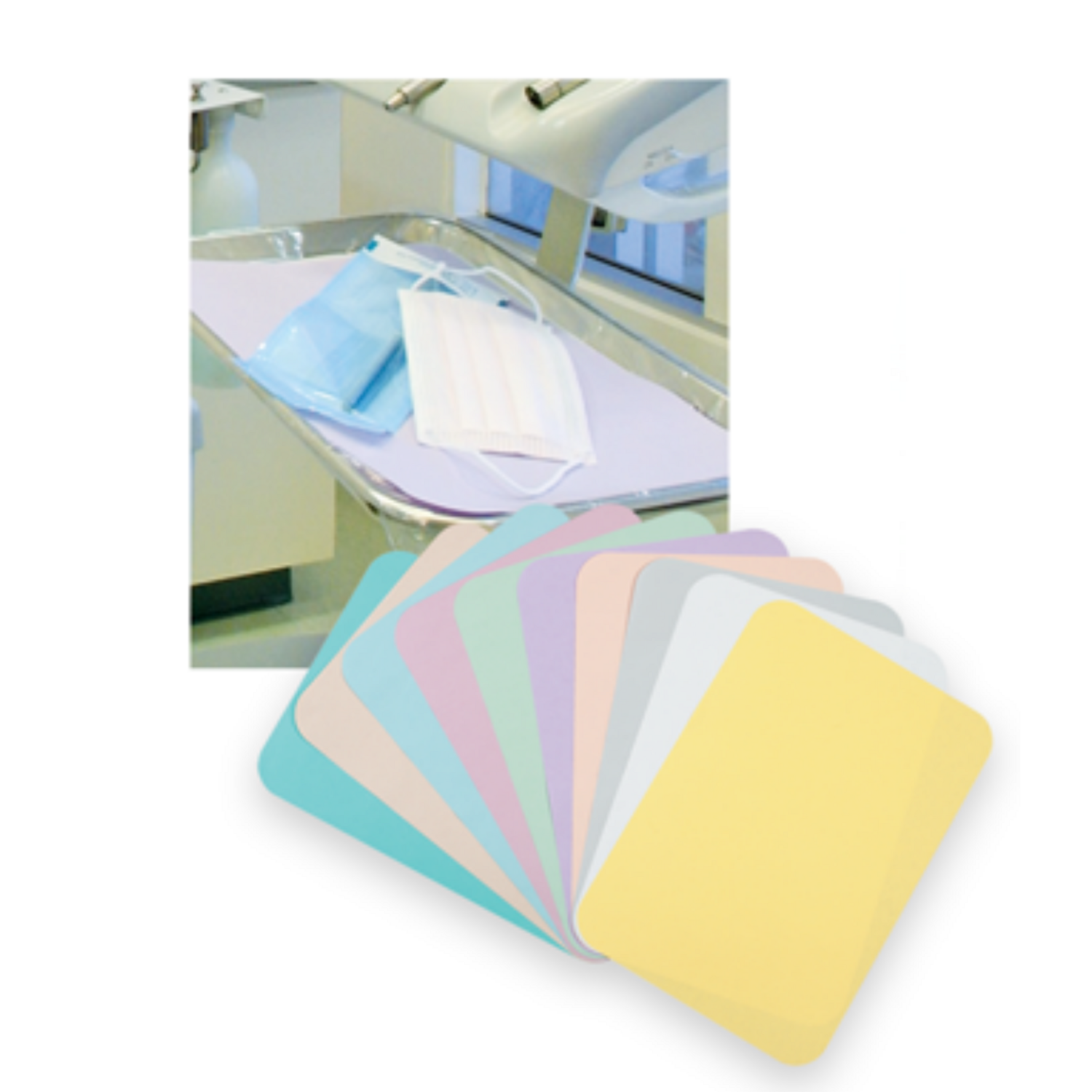 Tray Cover Size C Green 1000/Cs