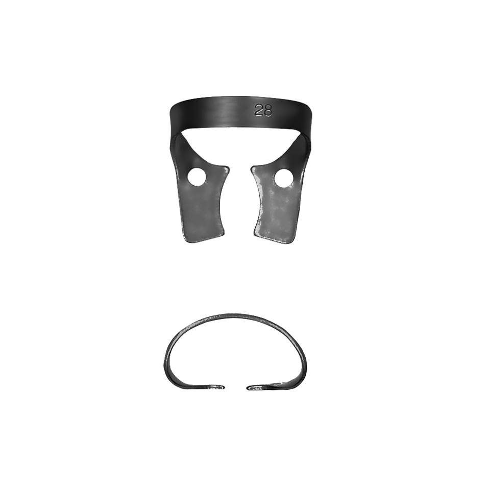 Rubber Dam Clamp, # 28 Lower Molars, 1/Pk, 1337