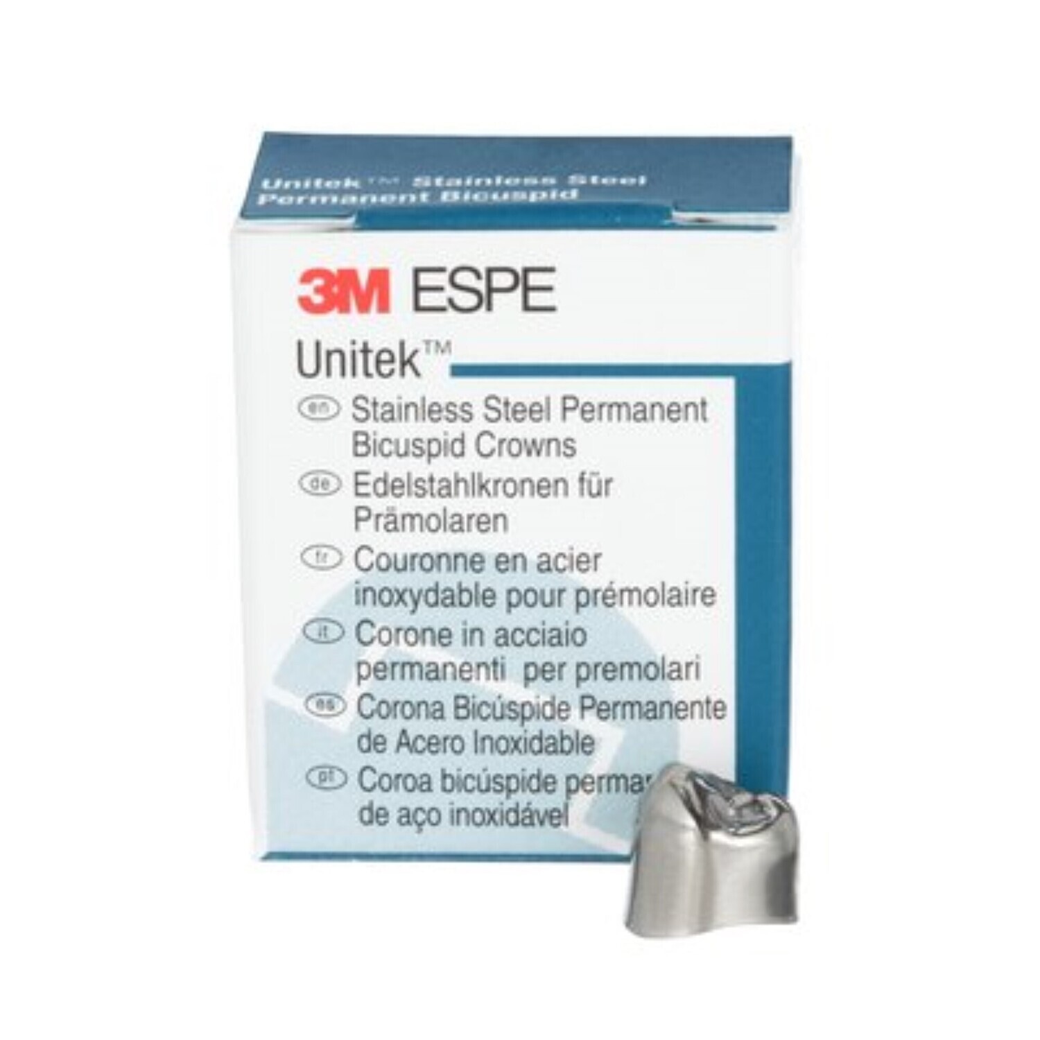 3M-Unitek S.S. Permanent Bicuspid 1st LR-6 5/Pk