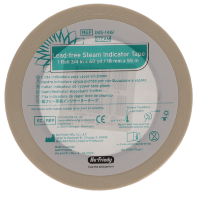 IMS Autoclave Monitor Tape, 60 yd, Blank, 1/Pk, IMS-1461