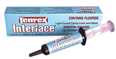 Interface Cavity Liner, Syringe, 10 g, White Opaque, 1/Pk