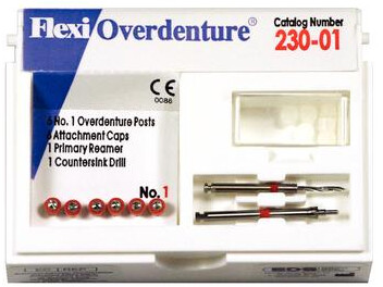 Flexi-Overdenture, Refill, # 1, Red, 1/Pk