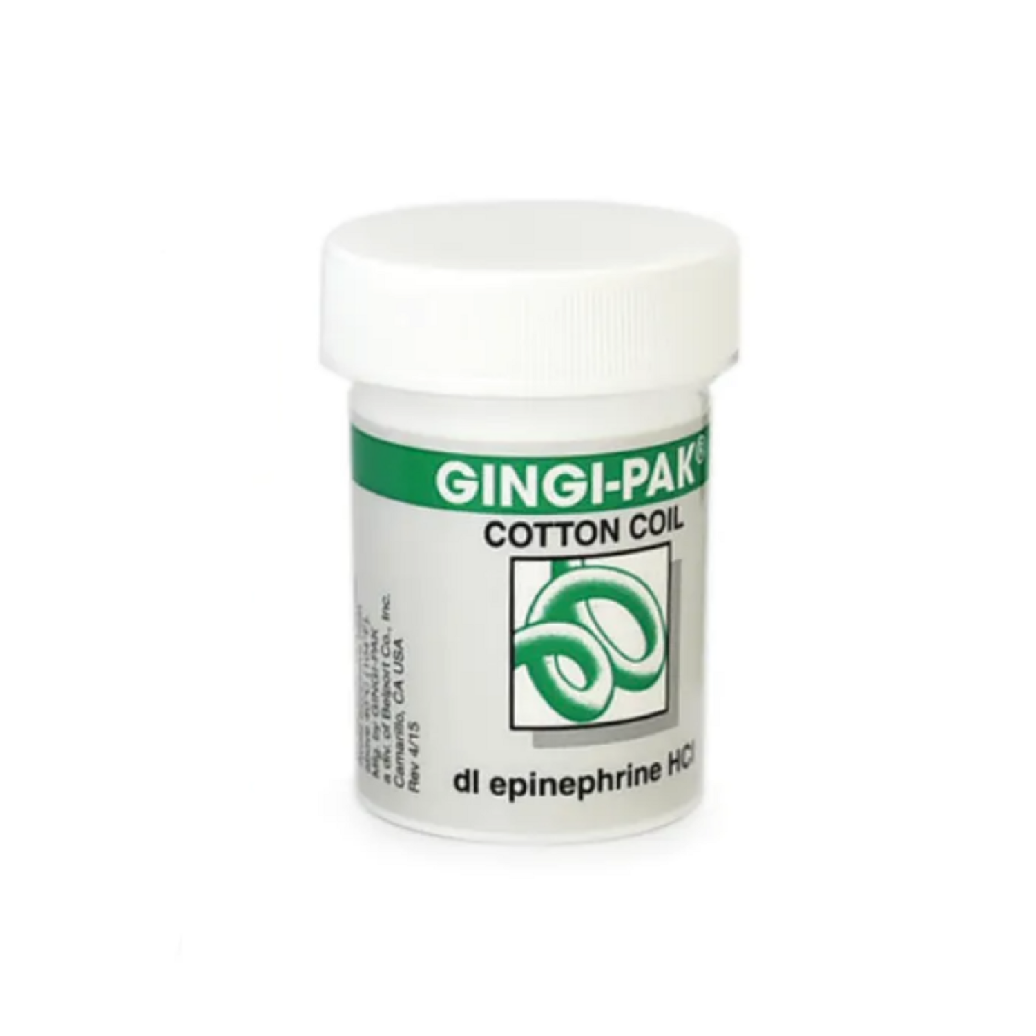 Cotton Coil, with Epinephrine, 24", 1/Pk