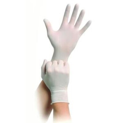 Vinyl Exam Gloves, Powder-Free, Extra Large, 100/Box, SPF100XL