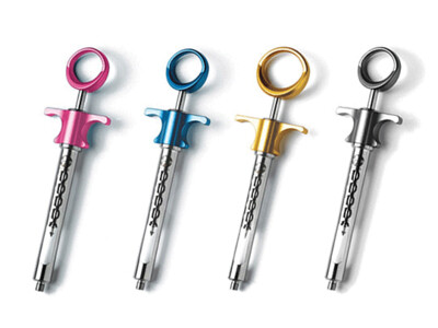 Aspirating Anesthetic Syringe, Standard, Gold, 1/Pk, N2110