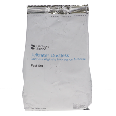 Jeltrate Alginate Impression Material, Dustless, Fast Set, Can, 1 lb, 8/Pk, 605200