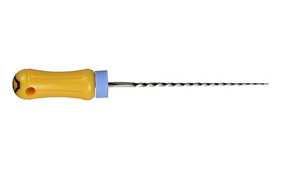 Ready-Steel K-Reamers, Sterile, 25 mm, # 50, Yellow, 6/Pk, 6725025