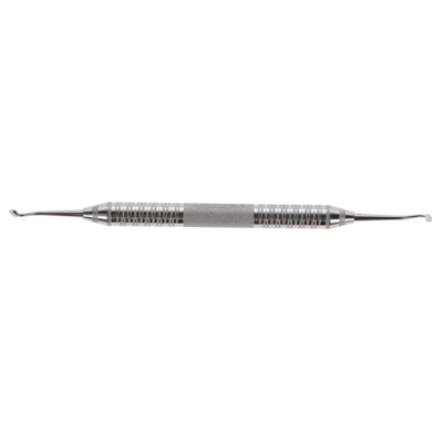 Carver, Discoid-Cleoid, Double-End, # 6 Satin Steel Handle, # 3/6, 1/Pk, CD3/66