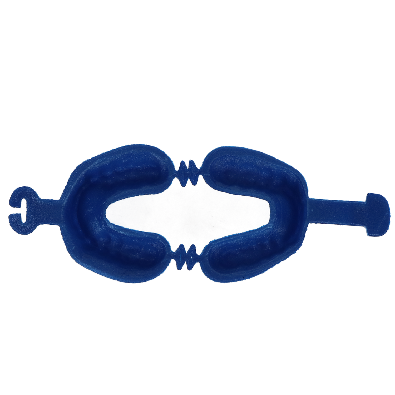 Fluoride Trays Foam Dual Arch, Large, Blue, 100/Pk, FLTL