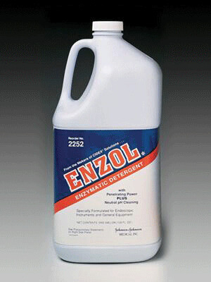 Enzol Enzymatic Detergent, 1 Gal, 1/Pk