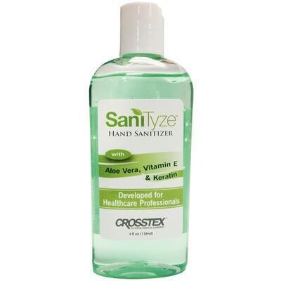 Sanityze Waterless Gel 4oz/Bt