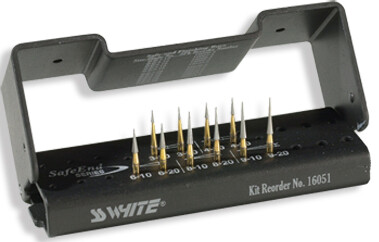 Endo Safe End Carbide Burs, FG SL, ESE-018, 25 mm, 5/Pk, 16042-5