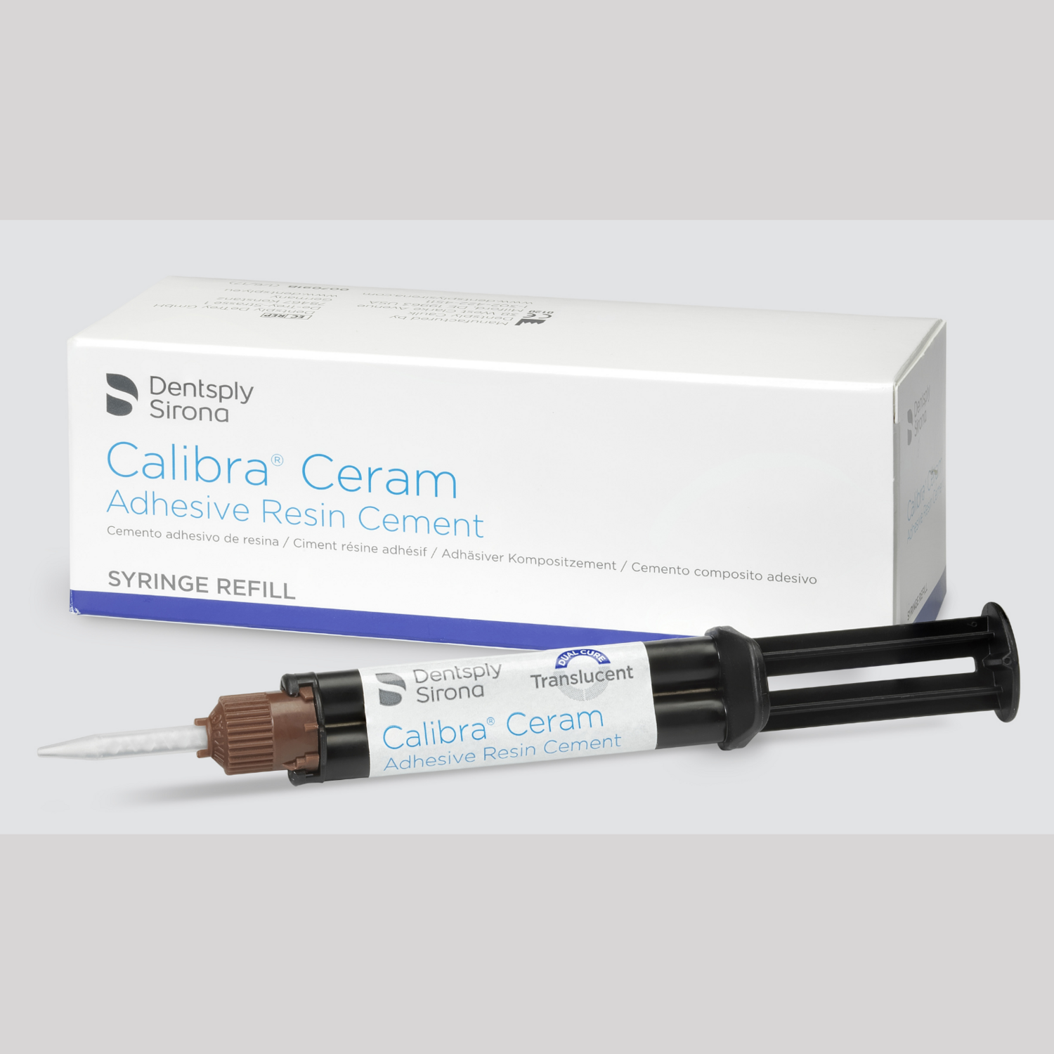 Calibra Ceram Cement, Syringe Refill, 4.5 g, Medium, 1/Pk