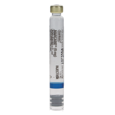 Cook-Waite, Marcaine Bupivacaine HCl 0.5%, with Epinephrine, 1:200,000, 1.8 ml, 50/Pk, 99188