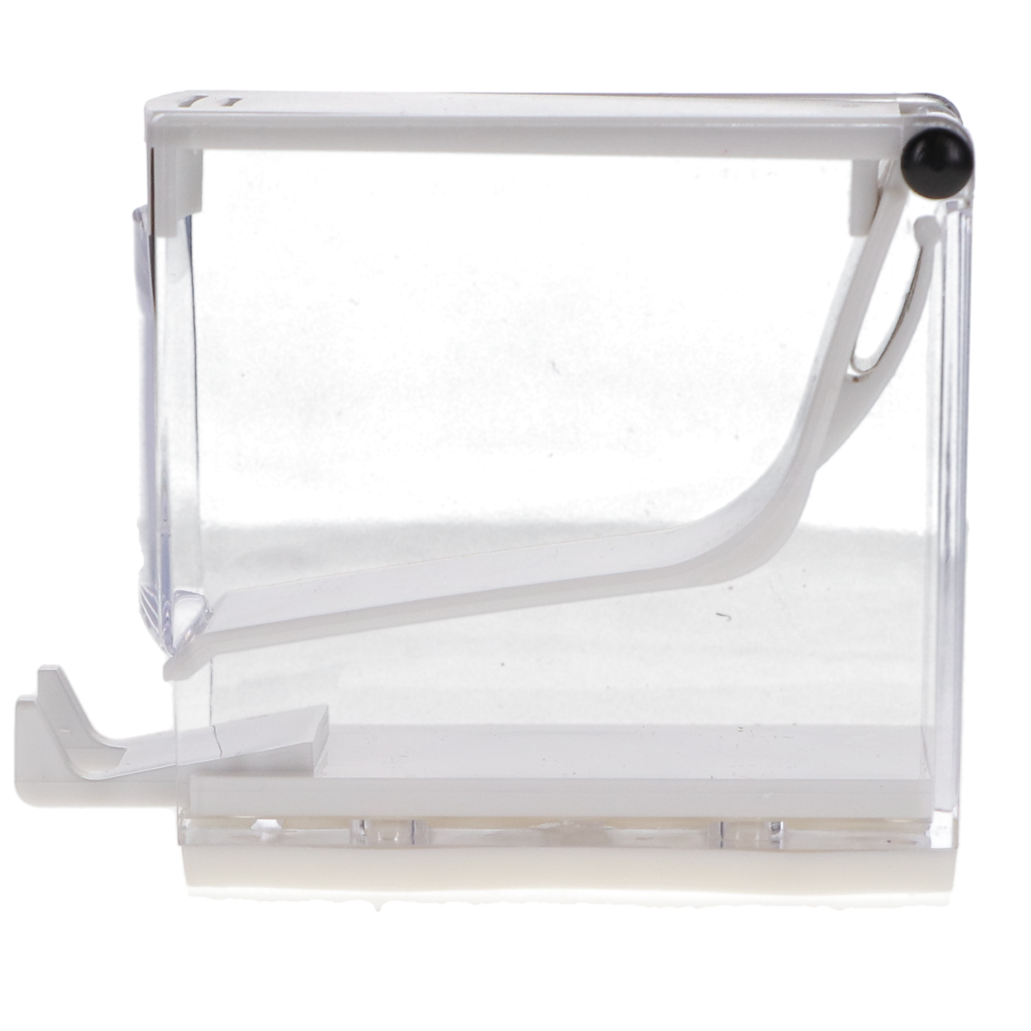 Cotton Roll Dispenser, Push-Style, White, 1/Pk, OR210
