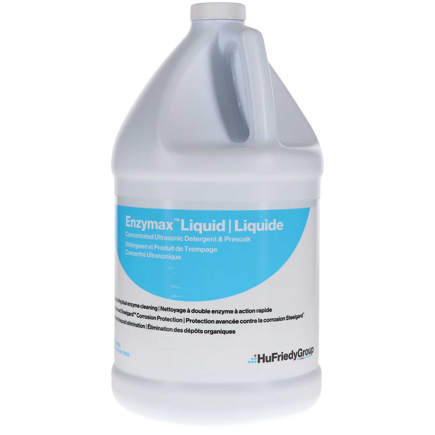 Zymax 128, Enzymatic Cleaning Solution, Bottle, 1L