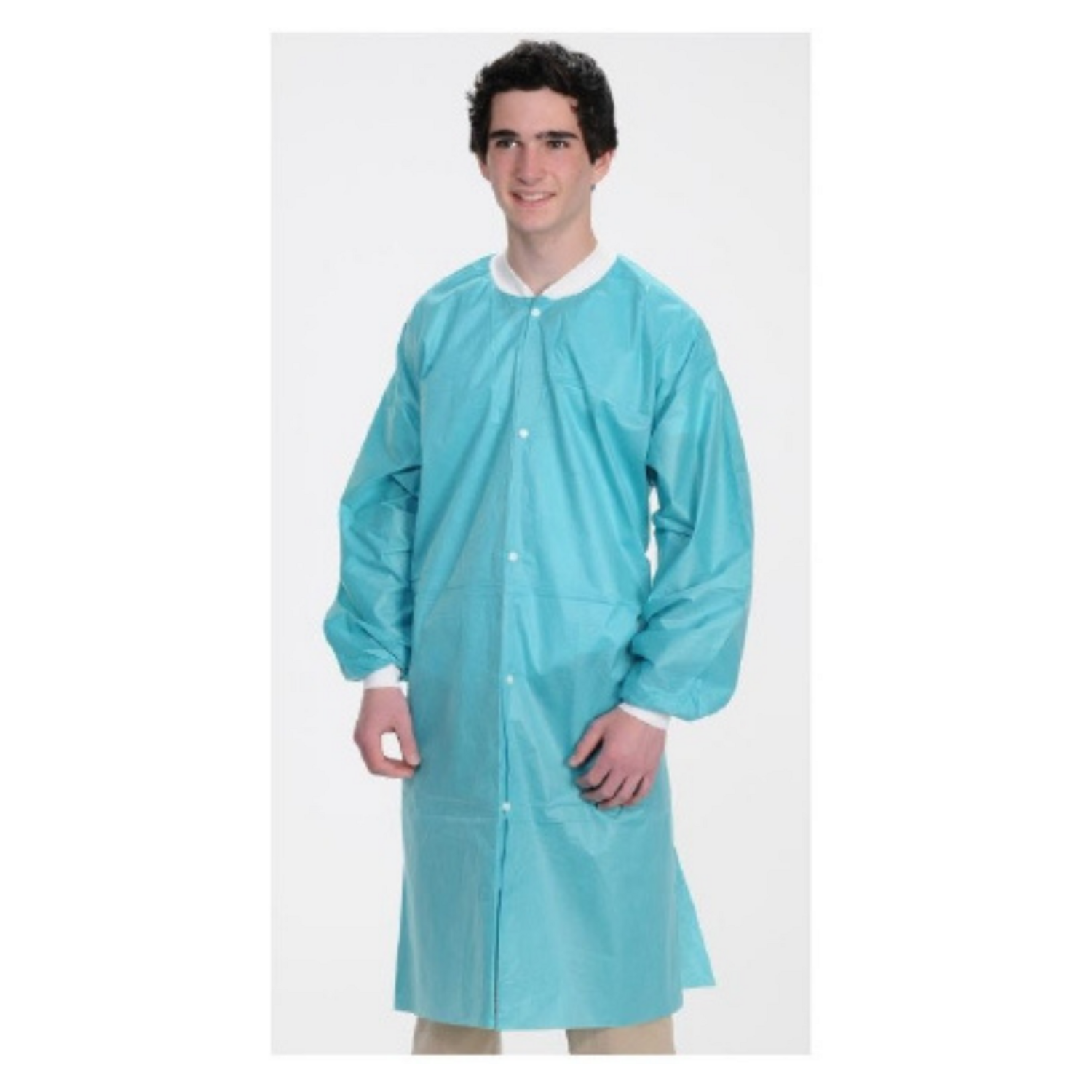 Easy-Breathe Lab Coat White 10/Pk 2XL