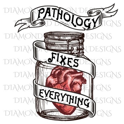 Medical - Jar with Heart, Pathology, Waterslide