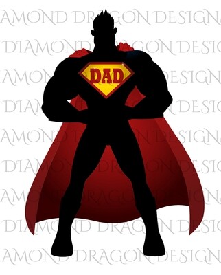 Dads - Super Hero Dad, Waterslide